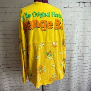Spirit Jersey X Disney the original Florida orange bird long sleeve crew neck
